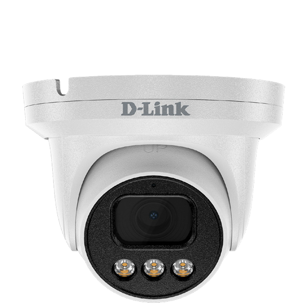 a camera with the D-link logo on it