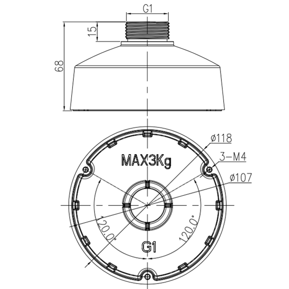 D-Link Pendant Cap DCS-F480PC