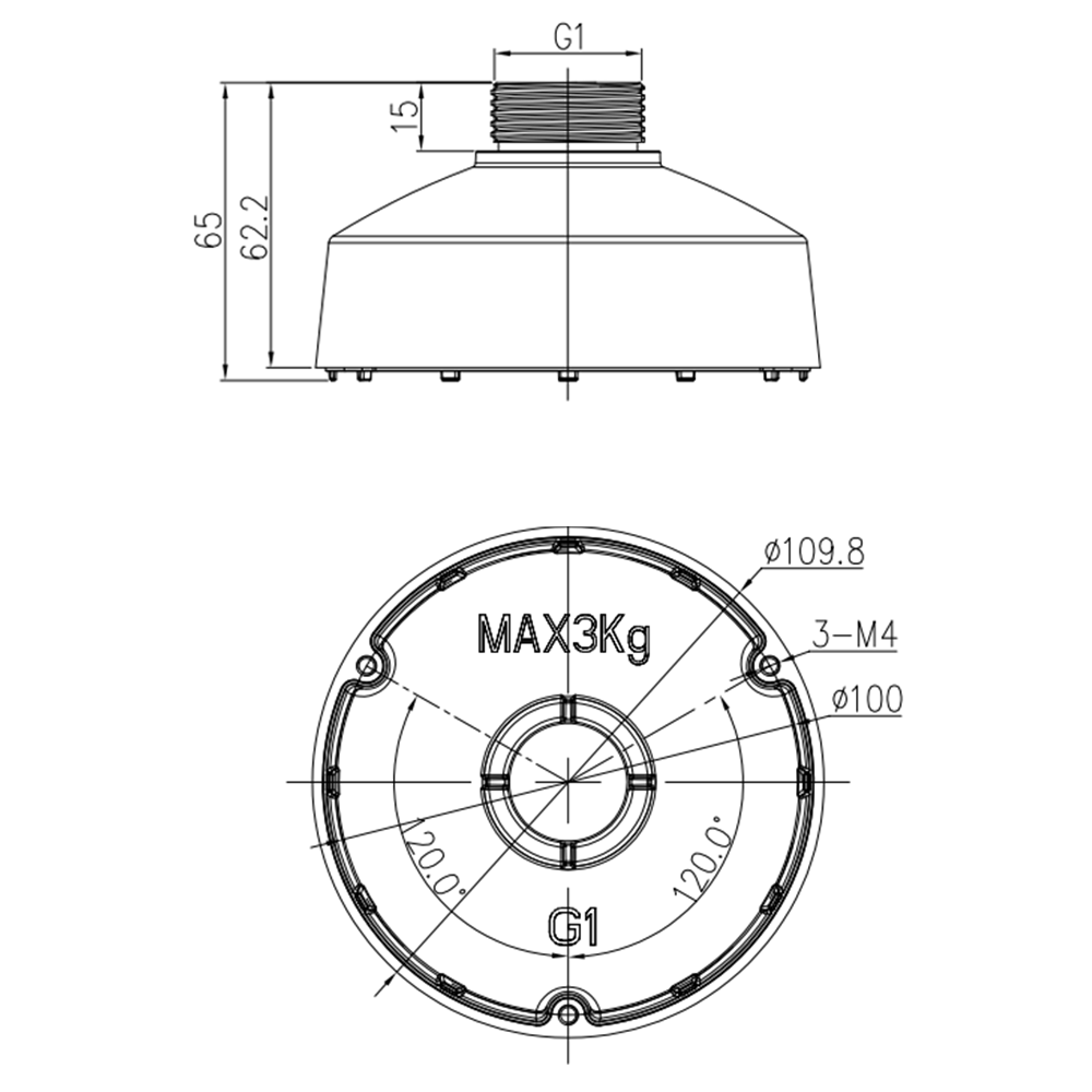 D-Link Pendant Cap DCS-F460PC