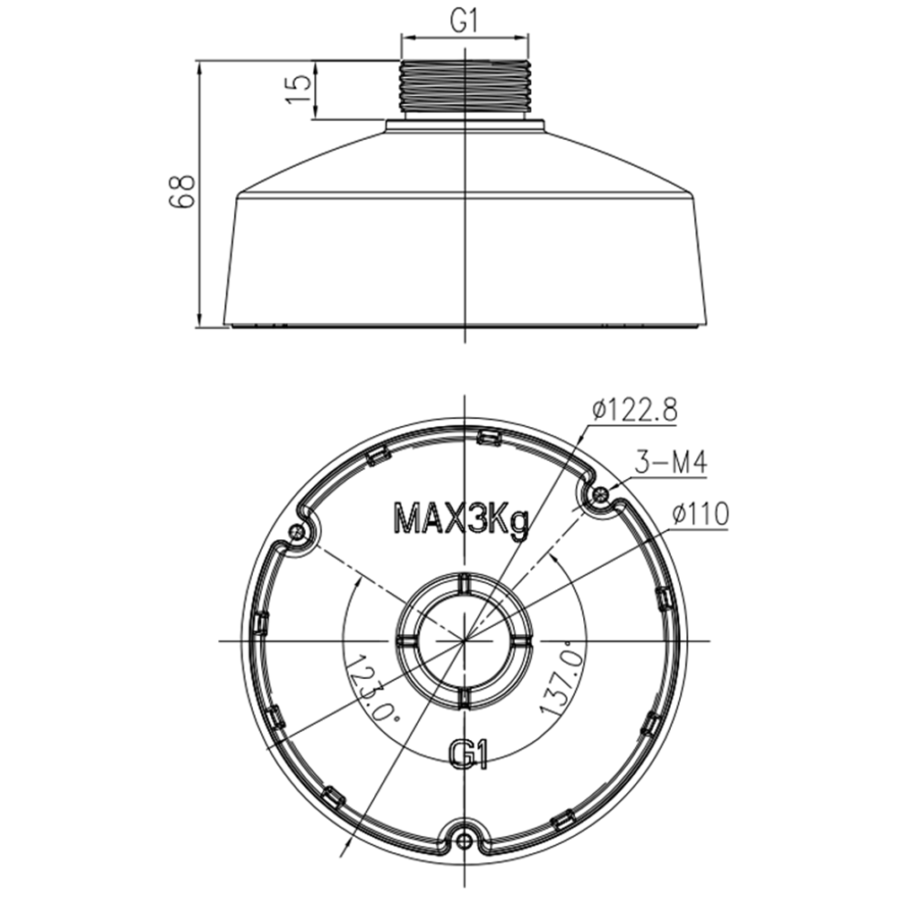 D-Link Pendant Cap DCS-F461PC