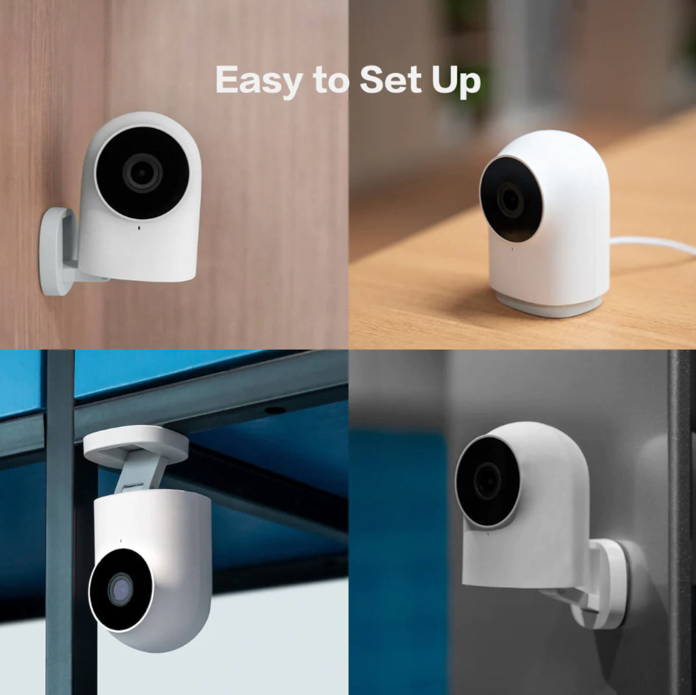 Aqara Camera Hub G2H Pro showing installation options