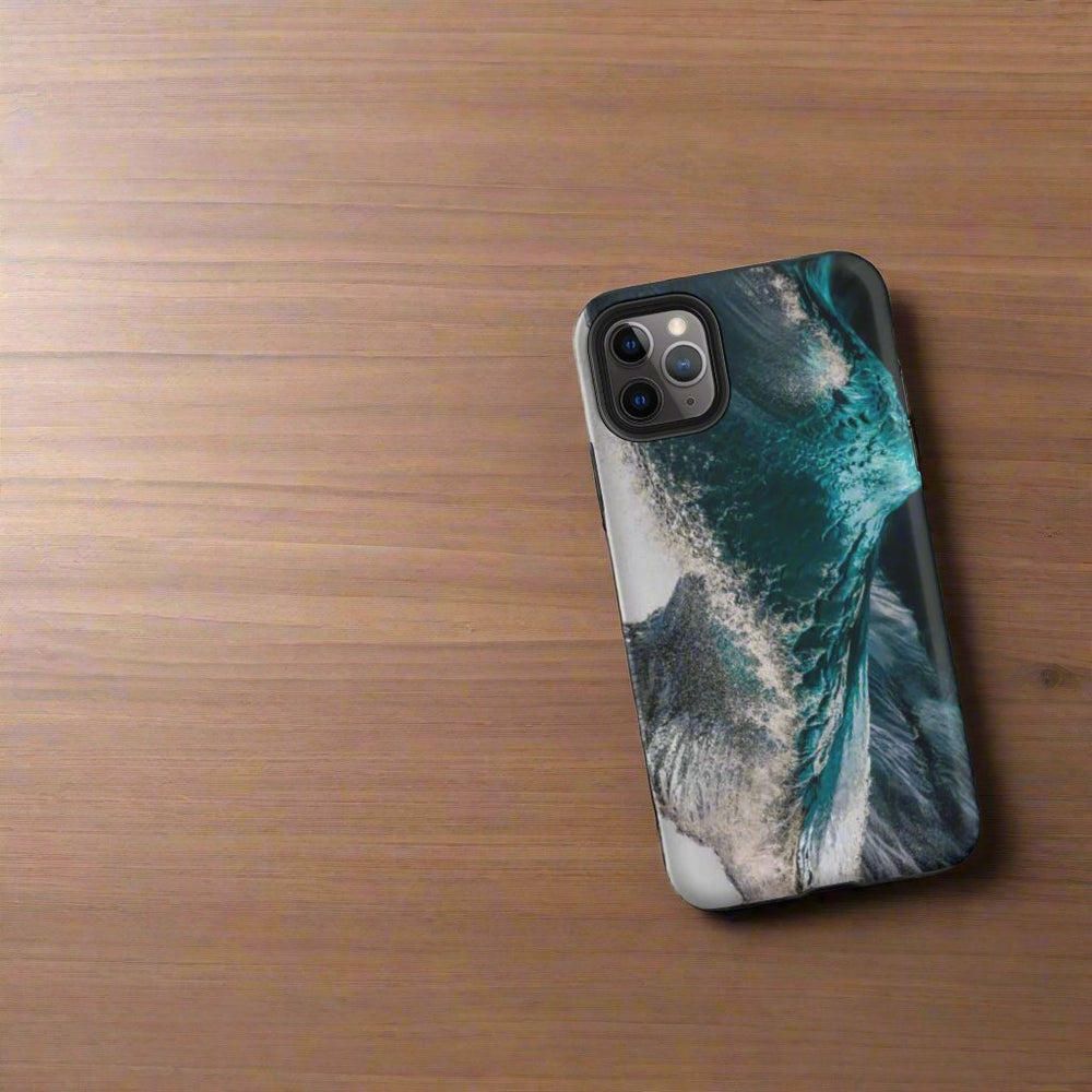 
                  
                    a phone case sitting on top of a table
                  
                