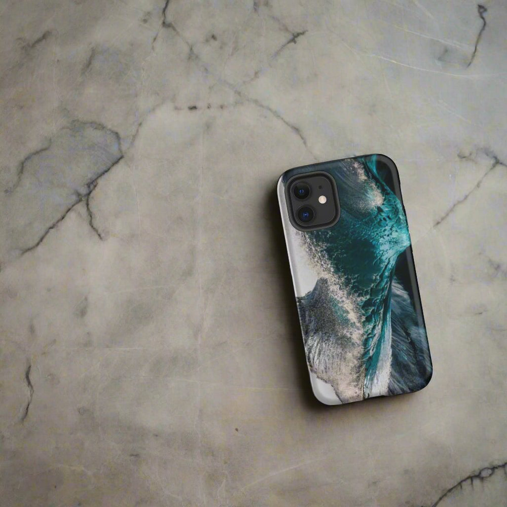 
                  
                    a phone case sitting on top of a table
                  
                