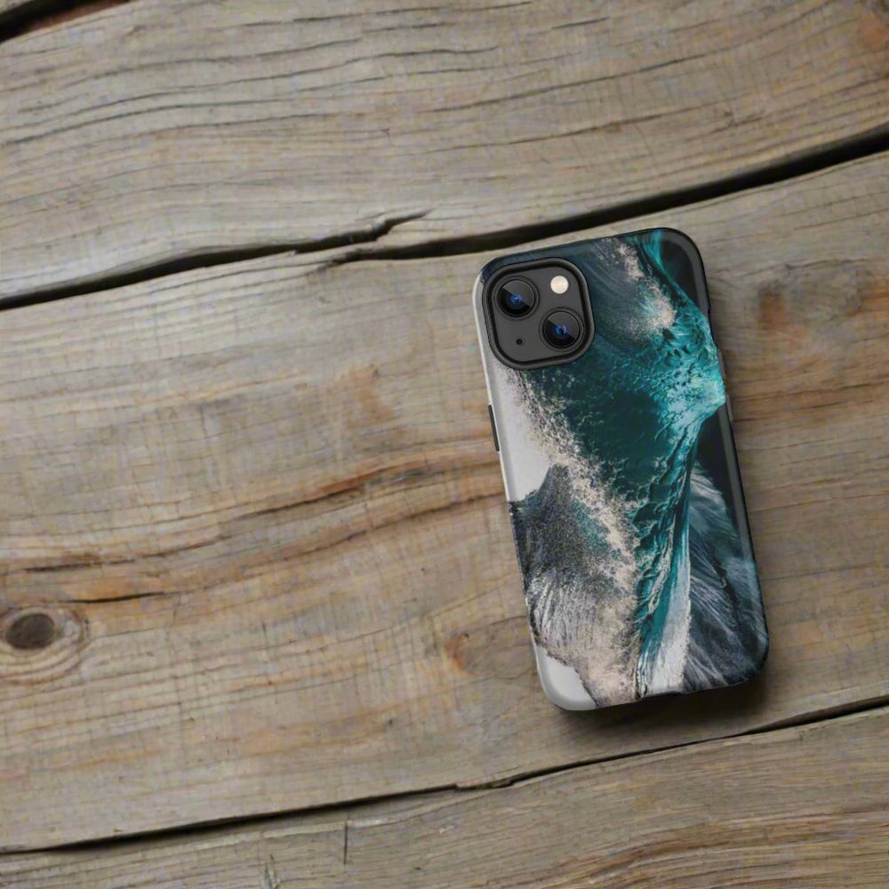 
                  
                    a phone case sitting on top of a table
                  
                