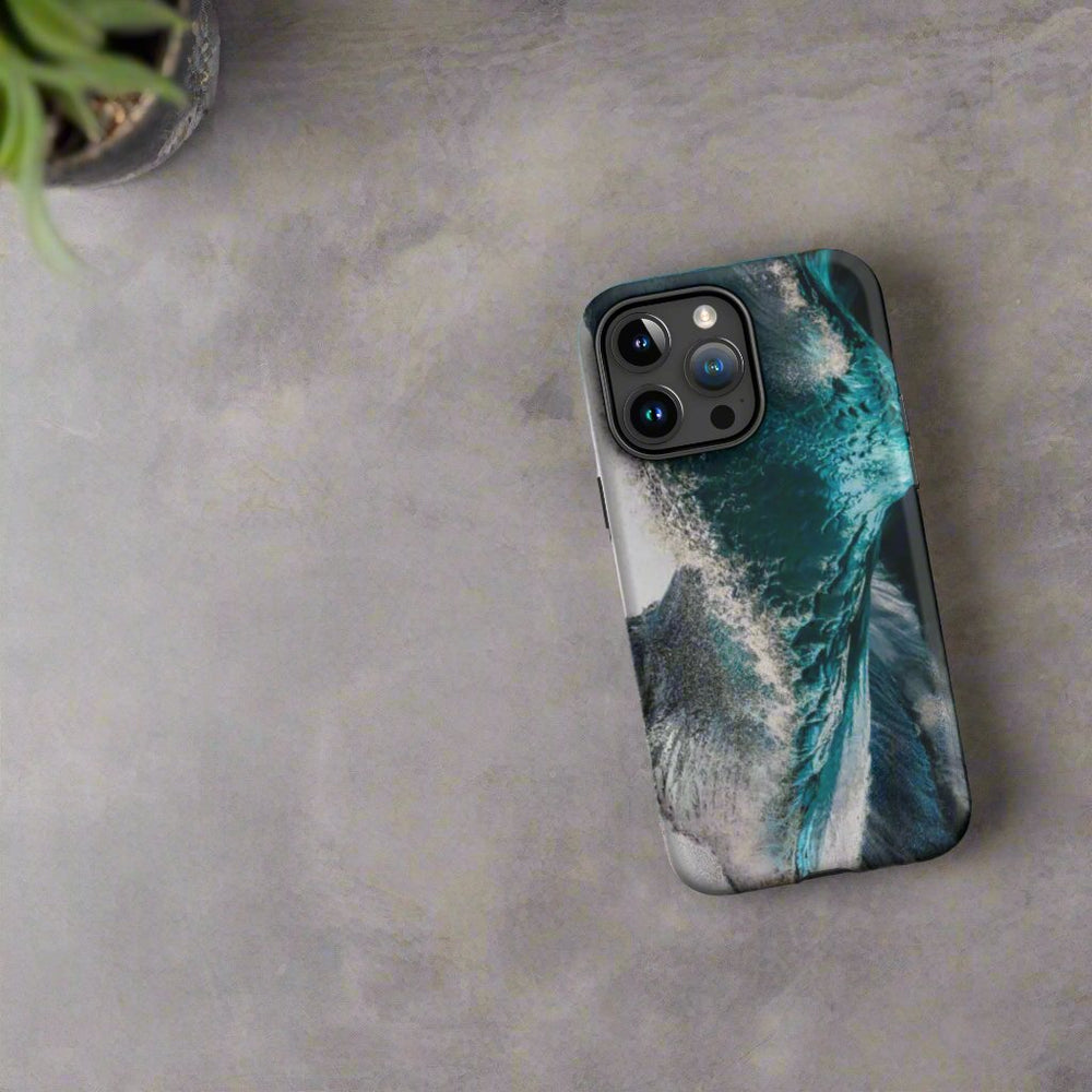 
                  
                    a phone case sitting on top of a table
                  
                